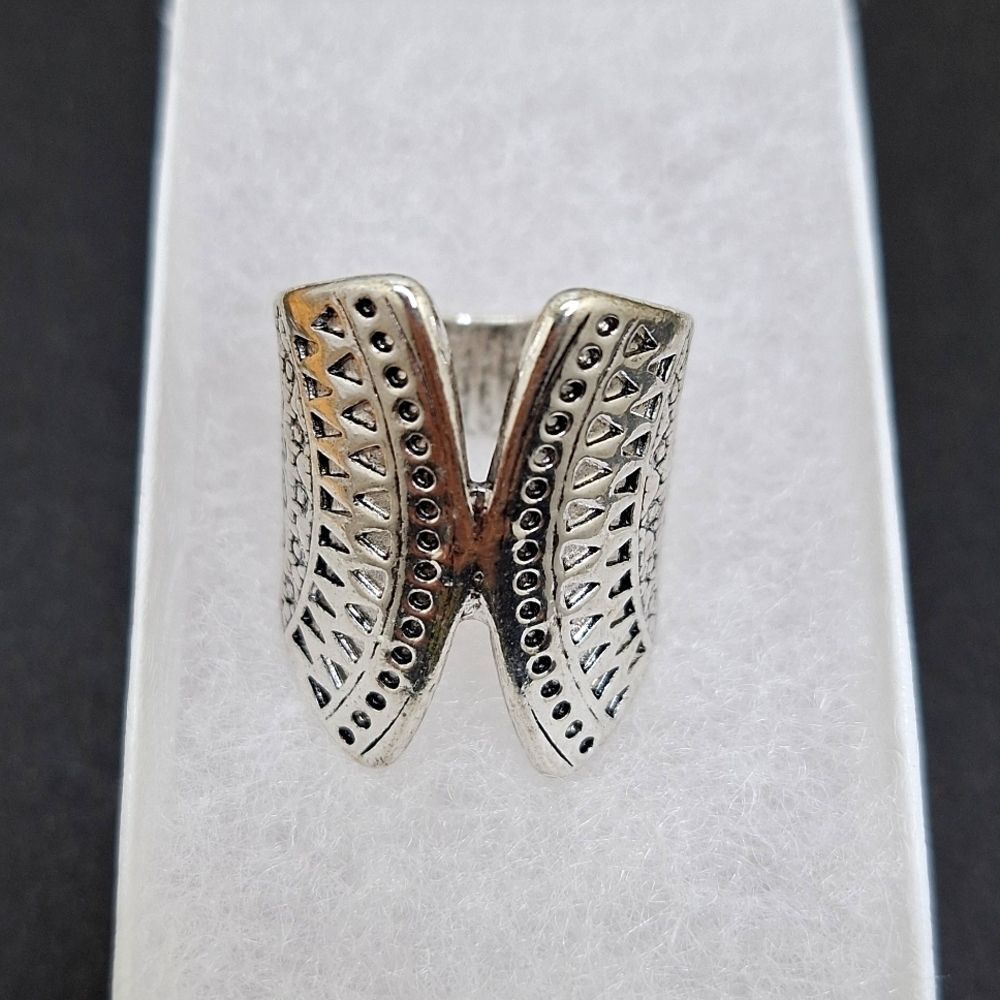 Tribal wide ring Boho big Statement Ring, Tribal chunky ring